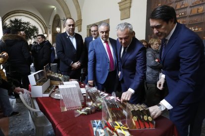 Inauguración del Salón Internacional del Chocolate de Astorga 2025.