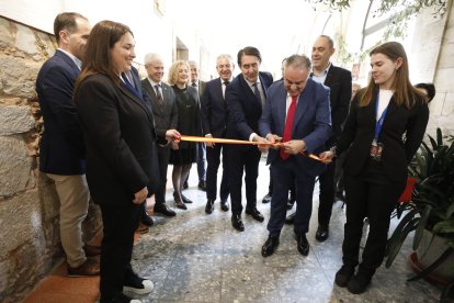 Inauguración del Salón Internacional del Chocolate de Astorga 2025.