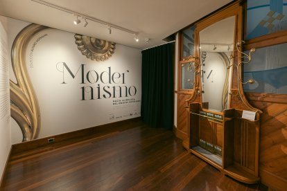 Espacio de exposicones del Museo Gaudí.