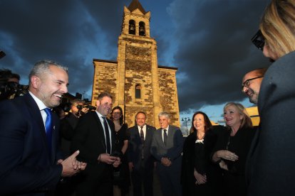 Asistentes a la jornada de inauguración del evento, con la puesta de largo de la nueva colección de Silvia Fernández.