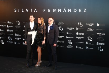 Asistentes a la jornada de inauguración del evento, con la puesta de largo de la nueva colección de Silvia Fernández.