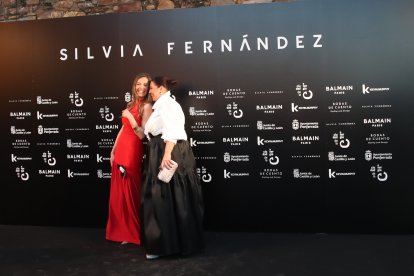 Asistentes a la jornada de inauguración del evento, con la puesta de largo de la nueva colección de Silvia Fernández.