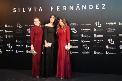 Asistentes a la jornada de inauguración del evento, con la puesta de largo de la nueva colección de Silvia Fernández.