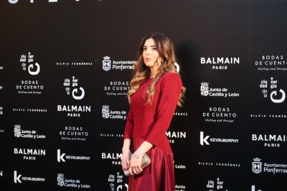 Asistentes a la jornada de inauguración del evento, con la puesta de largo de la nueva colección de Silvia Fernández.