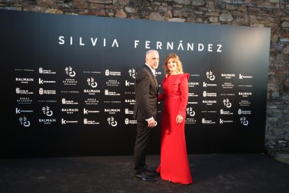Asistentes a la jornada de inauguración del evento, con la puesta de largo de la nueva colección de Silvia Fernández.