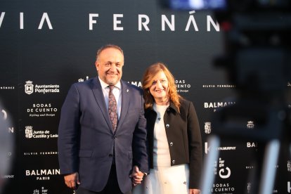Asistentes a la jornada de inauguración del evento, con la puesta de largo de la nueva colección de Silvia Fernández.