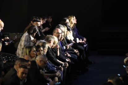 Asistentes a la jornada de inauguración del evento, con la puesta de largo de la nueva colección de Silvia Fernández.
