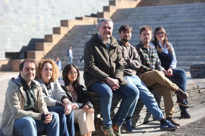 Integrantes del grupo Dracones de la Universidad de León.