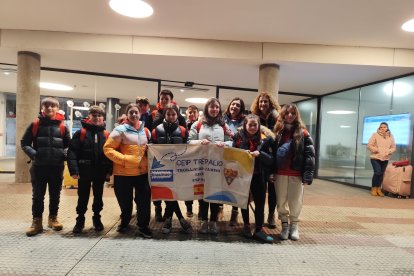 El colegio Trepalio visita un colegio de Finlandia