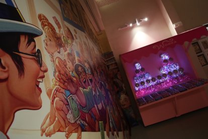 Piezas y escenografías del proyecto expositivo.