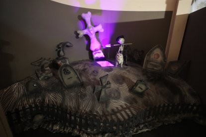 Piezas y escenografías del proyecto expositivo.
