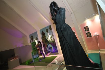 Piezas y escenografías del proyecto expositivo.