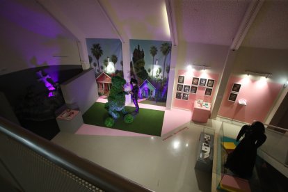 Piezas y escenografías del proyecto expositivo.