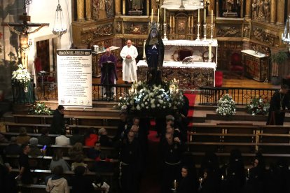 Los actos se celebraron en el interior de la Basílica de la Encina.