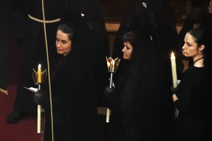 Los actos se celebraron en el interior de la Basílica de la Encina.