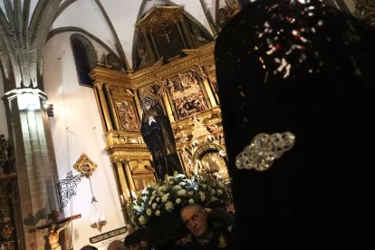 Los actos se celebraron en el interior de la Basílica de la Encina.