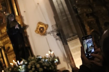 Los actos se celebraron en el interior de la Basílica de la Encina.