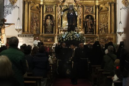 Los actos se celebraron en el interior de la Basílica de la Encina.