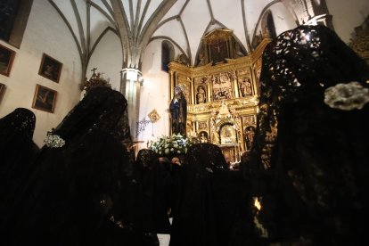 Los actos se celebraron en el interior de la Basílica de la Encina.