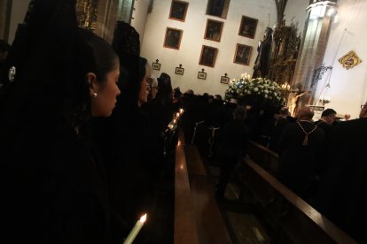 Los actos se celebraron en el interior de la Basílica de la Encina.