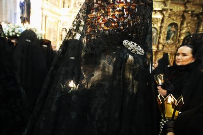 Los actos se celebraron en el interior de la Basílica de la Encina.