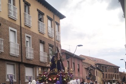 Procesión de las Tres Caídas en San Andrés del Rabanedo.