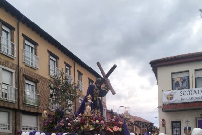 Procesión de las Tres Caídas en San Andrés del Rabanedo.