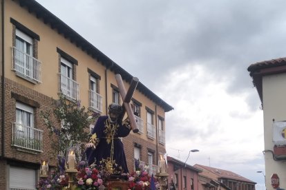 Procesión de las Tres Caídas en San Andrés del Rabanedo.