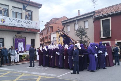 Procesión de las Tres Caídas en San Andrés del Rabanedo.