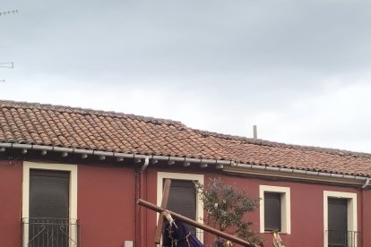 Procesión de las Tres Caídas en San Andrés del Rabanedo.