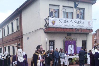 Procesión de las Tres Caídas en San Andrés del Rabanedo.