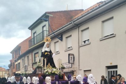 Procesión de las Tres Caídas en San Andrés del Rabanedo.