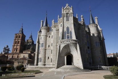 Palacio Episcopal de Astorga, obra de Gaudí.