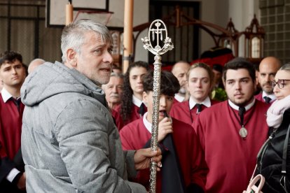 Spensión de la procesión organizada por la Cofradía del Santo Cristo del Desenclavo.
