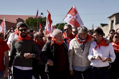 Celebración de la fiesta de Castilla y León en Villalar de los Comuneros