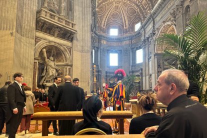 José Manuel del Río en el Vaticano.