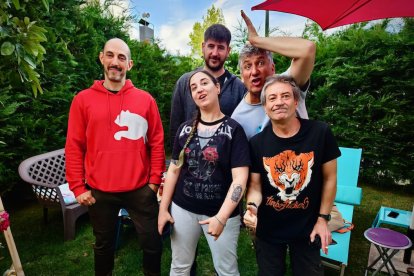 Chema Fernández, Inma Vales, Sergio Aldeano, Jordi Hidalgo y Karlos Karton.