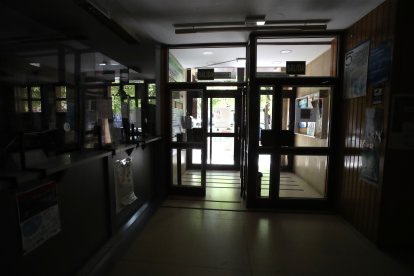 Las imágenes del apagón en la capital berciana.