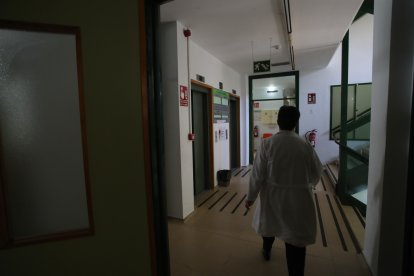 Las imágenes del apagón en la capital berciana.