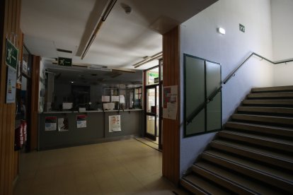 Las imágenes del apagón en la capital berciana.