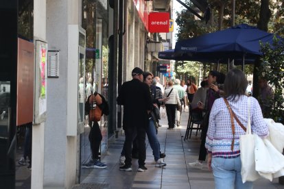 Las imágenes del apagón en la capital berciana.