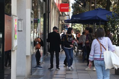 Las imágenes del apagón en la capital berciana.