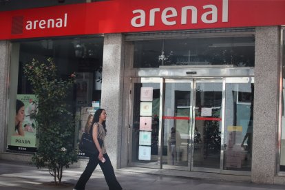 Las imágenes del apagón en la capital berciana.