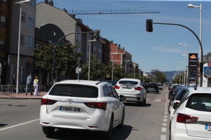 Las imágenes del apagón en la capital berciana.