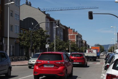 Las imágenes del apagón en la capital berciana.