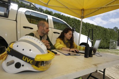 Reportaje de los bomberos forestales de Camposagrado. F. Otero Perandones.