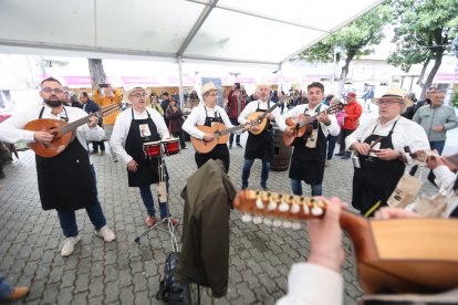 La feria vitivinícola referente en la comarca se celebra en la plaza Mayor cacabelense durante todo el fin de semana.