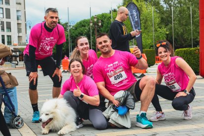 León corre por el párkinson.