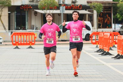 León corre por el párkinson.