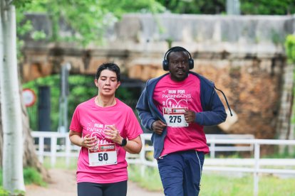 León corre por el párkinson.